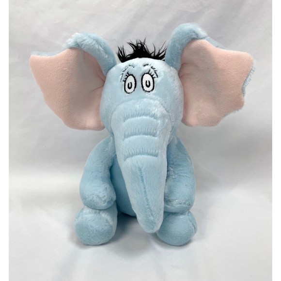 Kohls Cares Blue Elephant Dr Suess Horton Hears a Who Plush Stuffed Animal 11” - Picture 1 of 5